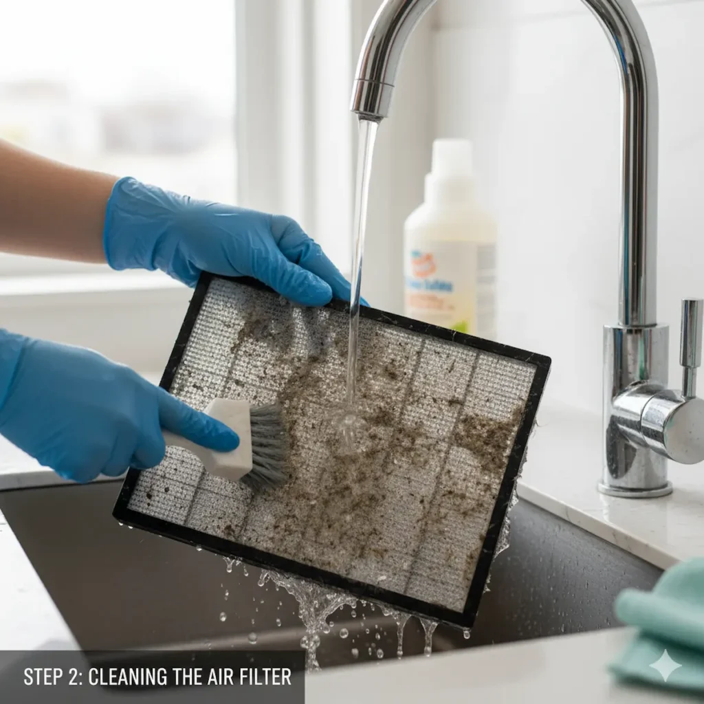 How to Maintain Dehumidifier for Basement Use Regularly Clean the Filters