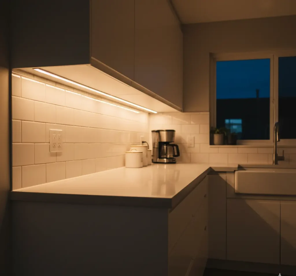 Smart home decoradtech ideas using LED lighting strips