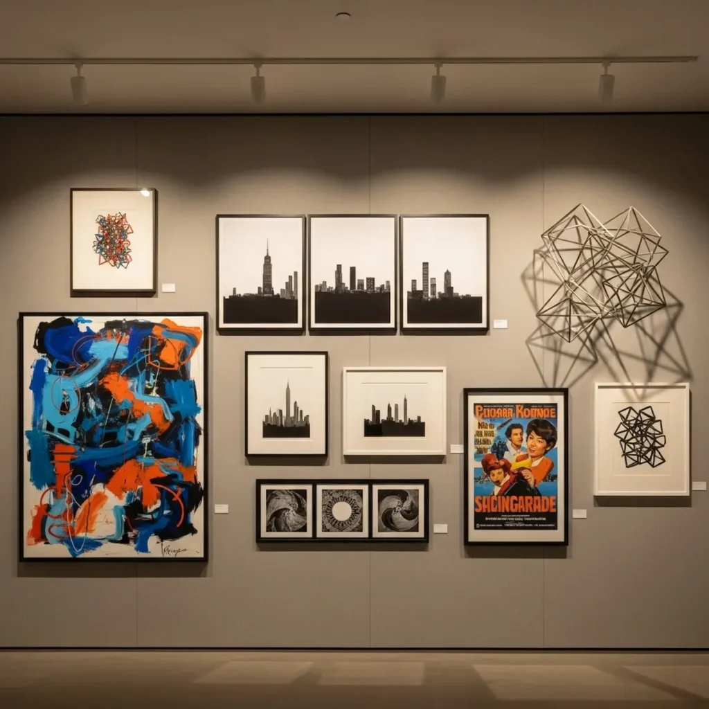  Large wall decor ideas for living room using oversized art and panels